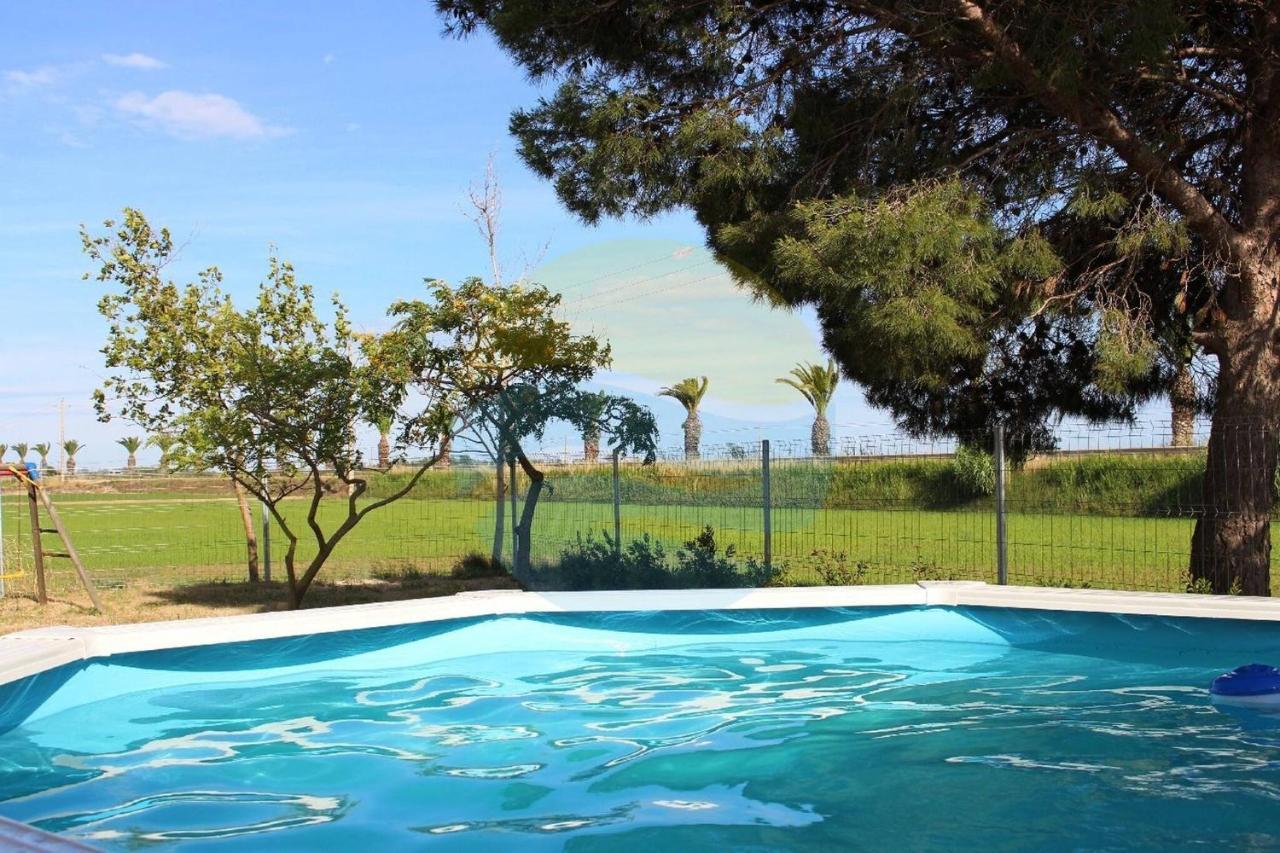 Quet - Casa Rural Con Piscina Privada En El Delta Del Ebro - Deltavacaciones Deltebre Eksteriør billede