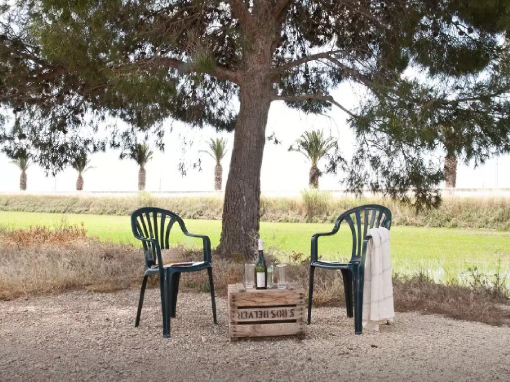 Quet - Casa Rural Con Piscina Privada En El Delta Del Ebro - Deltavacaciones Deltebre Eksteriør billede
